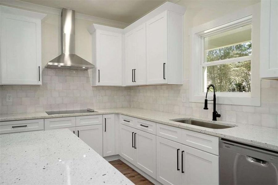 Furnished interior view inside a new home in , Covington (Image 6). Furnished interior view inside a new home in , Covington (Image 6).