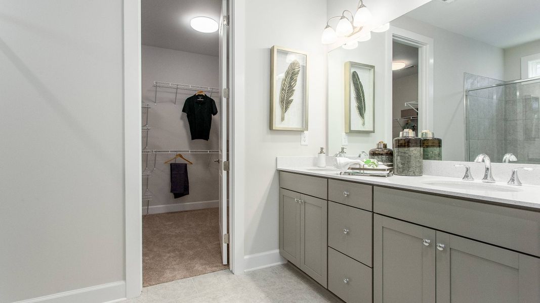 Owner's Bath and Walk-in-Closet