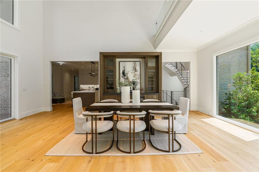 Furnished interior view inside a new home in , Atlanta (Image 55). Furnished interior view inside a new home in , Atlanta (Image 55).