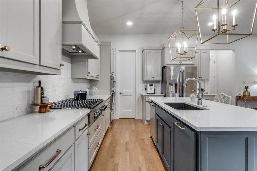 Furnished interior view inside a new home in , Dallas (Image 13).