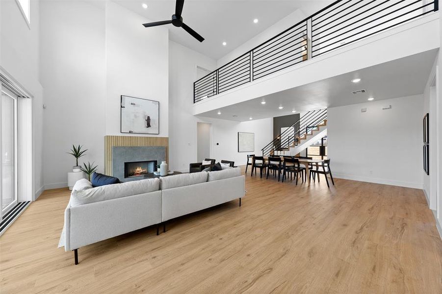 Furnished interior view inside a new home in , Belton (Image 21).