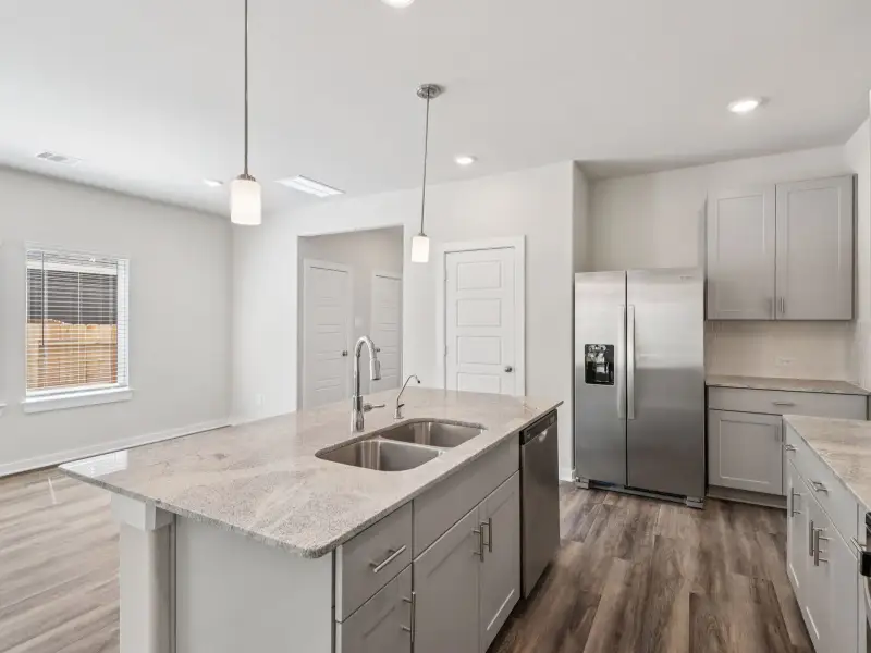 Furnished interior view inside a new home in Sundance Cove - Traditional Series, Crosby (Image 3).