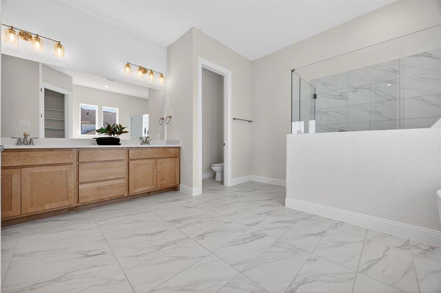 Furnished interior view inside a new home in Highland Crossing, Celina (Image 6).