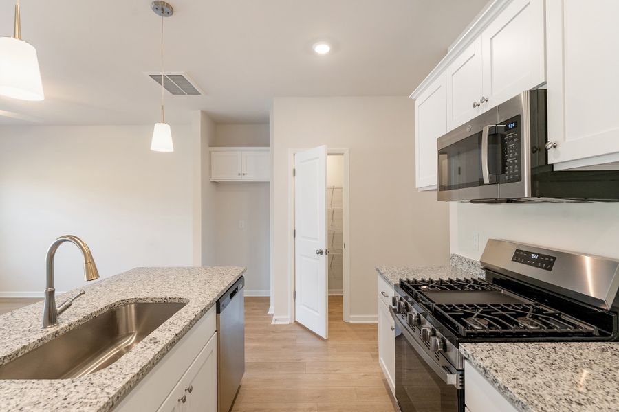 Furnished interior view inside a new home in Edwards Station, Taylors (Image 8).