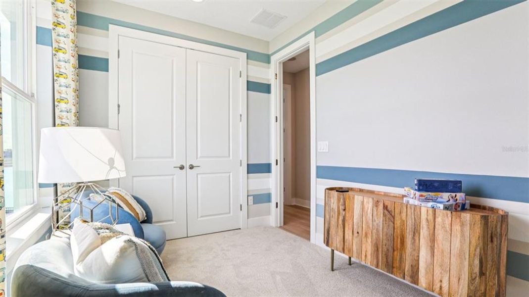 Furnished interior view inside a new home in Isla Mirada, San Antonio (Image 34).