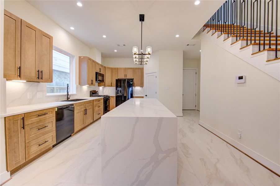 Furnished interior view inside a new home in , Houston (Image 15).
