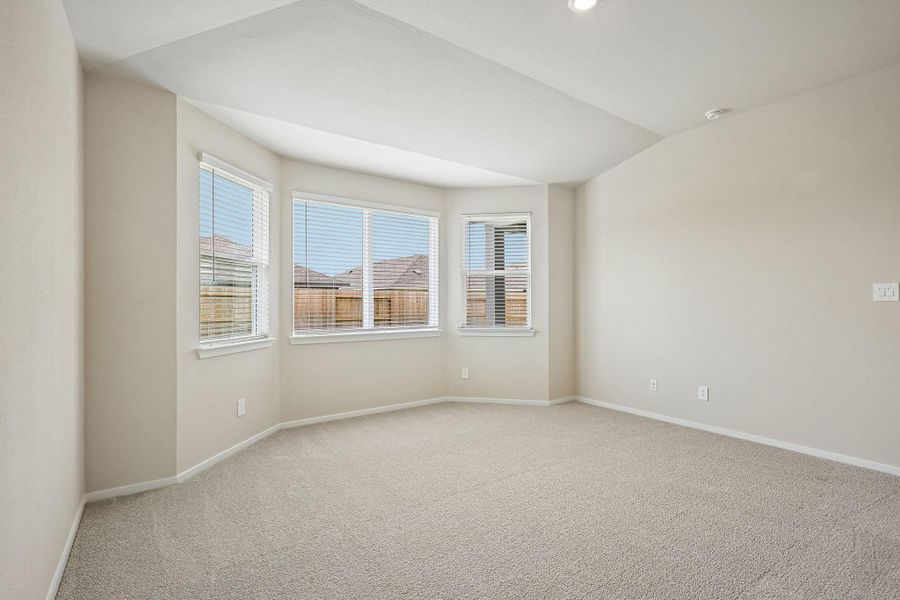 Spacious, unfurnished interior of a new home in Riviera Pines - Premier Series, Huffman (Image 25).