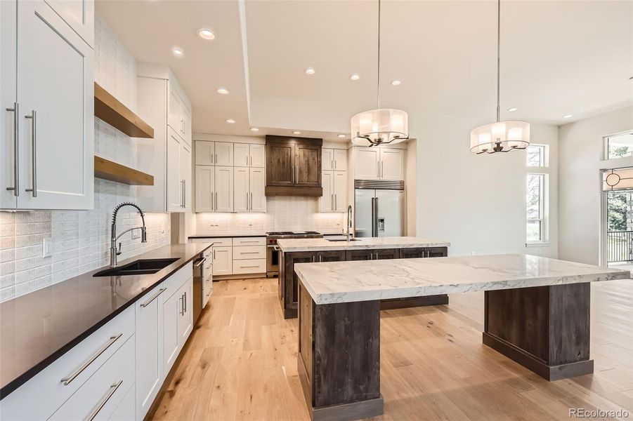 Furnished interior view inside a new home in , Parker (Image 34).