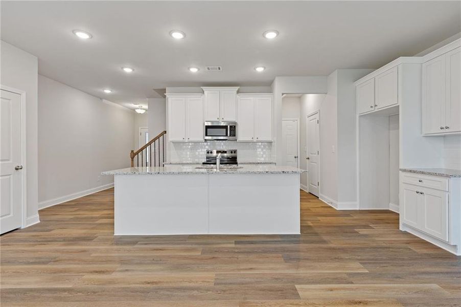 Furnished interior view inside a new home in Alcovy Meadows, Dacula (Image 5).