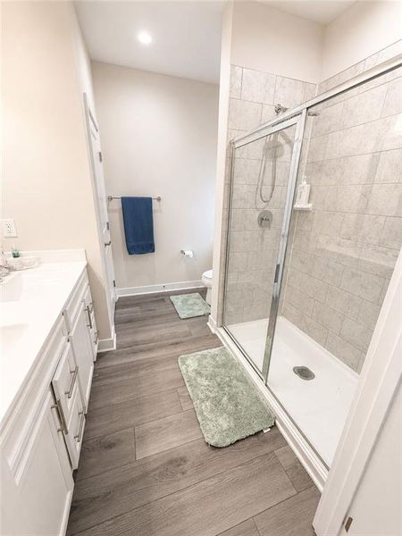 Furnished interior view inside a new home in , Hoschton (Image 4).