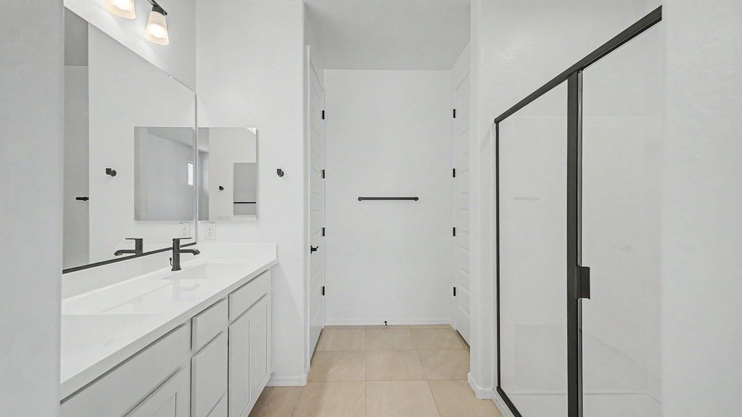 Representative furnished interior of a home built from the Acacia II by DRB Homes in Apache Farms, Buckeye (Image 19).