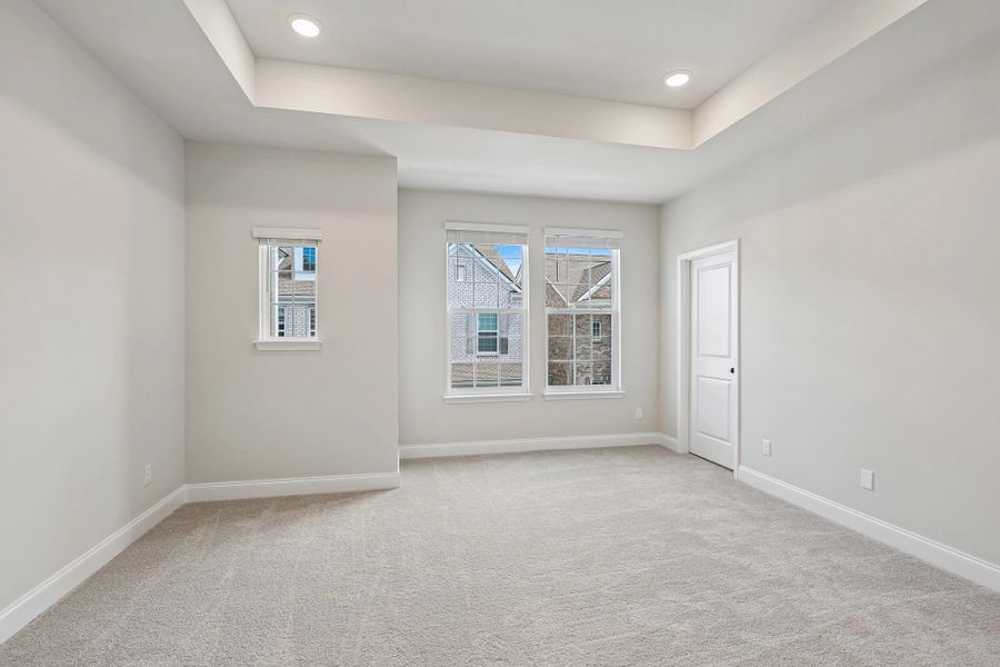 Primary Bedroom | For representation purposes only. Options and layout may vary by community and home plan. Primary Bedroom | For representation purposes only. Options and layout may vary by community and home plan.