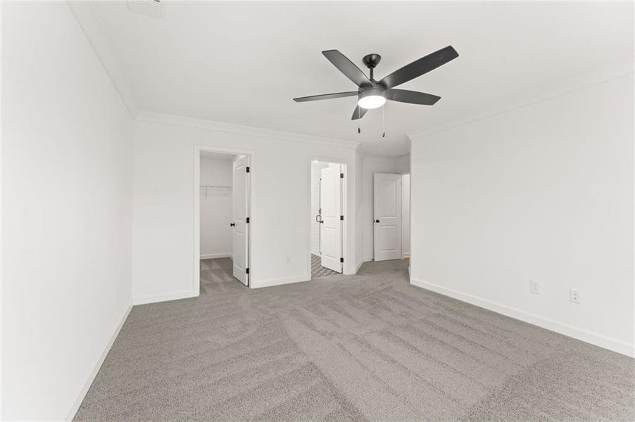 Spacious, unfurnished interior of a new home in Cherokee Township, Acworth (Image 24).