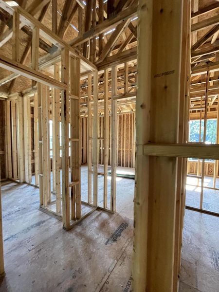 In-progress construction of a new home in The Preserve at Pennys Creek, Johns Island, SC (Image 15). In-progress construction of a new home in The Preserve at Pennys Creek, Johns Island, SC (Image 15).