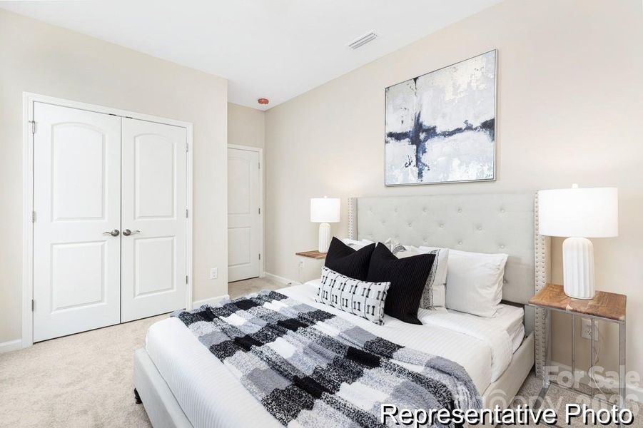 Furnished interior view inside a new home in , Statesville (Image 12).