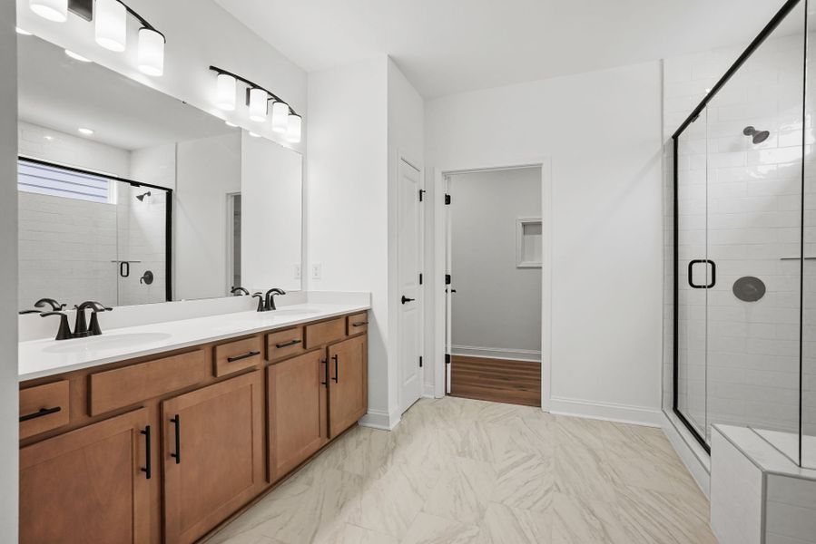 Furnished interior view inside a new home in Carolina Riverside, Belmont (Image 6).