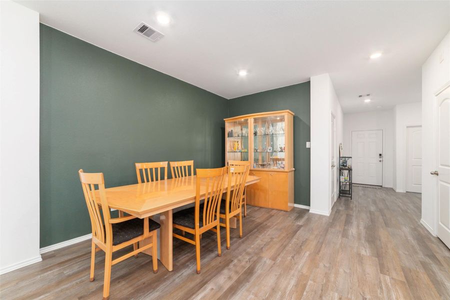 Furnished interior view inside a new home in Sunterra, Katy (Image 7).