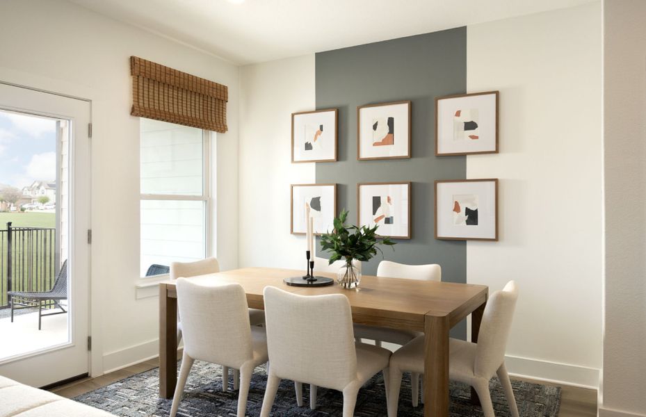 Dining Area with Access to Back Patio Dining Area with Access to Back Patio