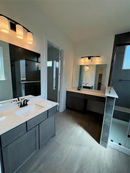 Furnished interior view inside a new home in The Trails, New Caney (Image 12). Furnished interior view inside a new home in The Trails, New Caney (Image 12).