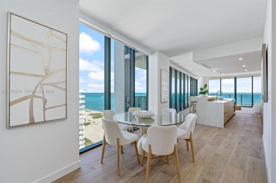 Furnished interior view inside a new home in , Pompano Beach (Image 14).