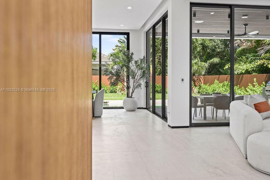 Furnished interior view inside a new home in , Fort Lauderdale (Image 16).