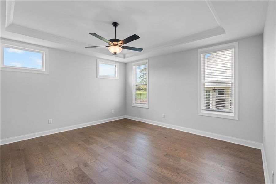 Spacious, unfurnished interior of a new home in Promenade at Sawnee Village, Cumming (Image 35).