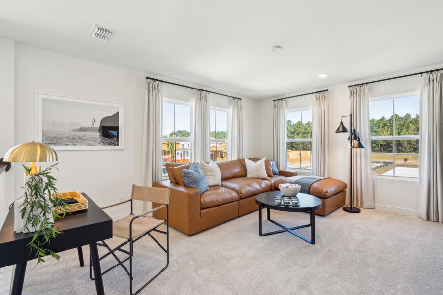 Furnished interior view inside a new home in Stono Village, Hollywood (Image 28).
