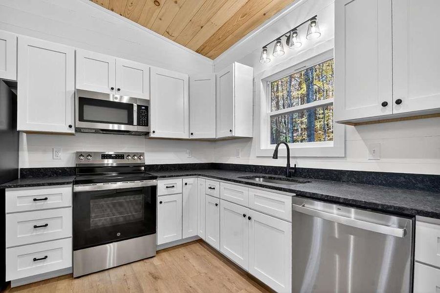 Furnished interior view inside a new home in , Morganton (Image 10).
