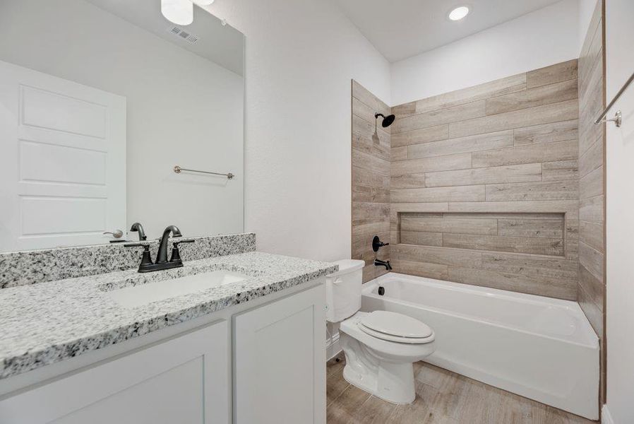 Furnished interior view inside a new home in , Pilot Point (Image 8). Furnished interior view inside a new home in , Pilot Point (Image 8).