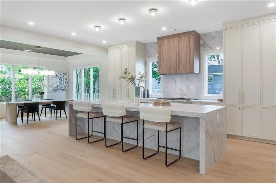 Furnished interior view inside a new home in , Atlanta (Image 11).