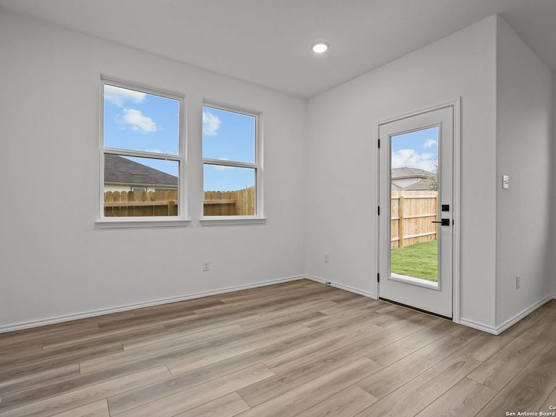 Spacious, unfurnished interior of a new home in Horizon Pointe, San Antonio (Image 21). Spacious, unfurnished interior of a new home in Horizon Pointe, San Antonio (Image 21).