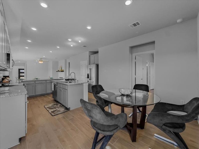 Furnished interior view inside a new home in , Anna (Image 5).