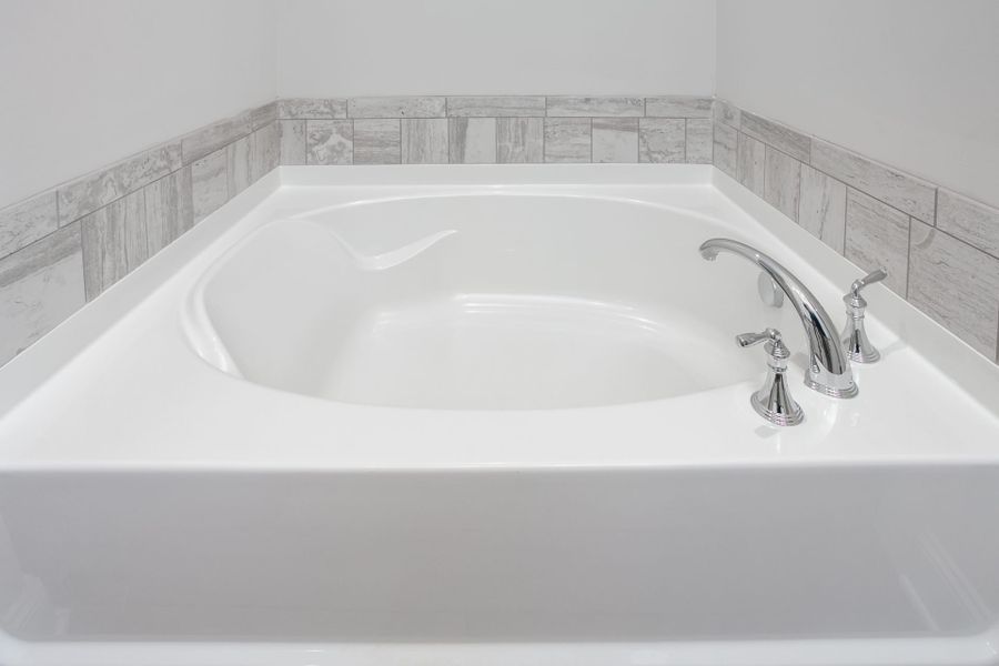 Furnished interior in a model home at Northborough in High Point (Image 14).