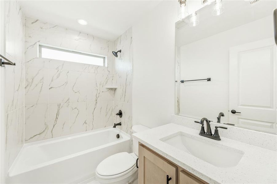 Furnished interior view inside a new home in Willow Wood, McKinney (Image 19).