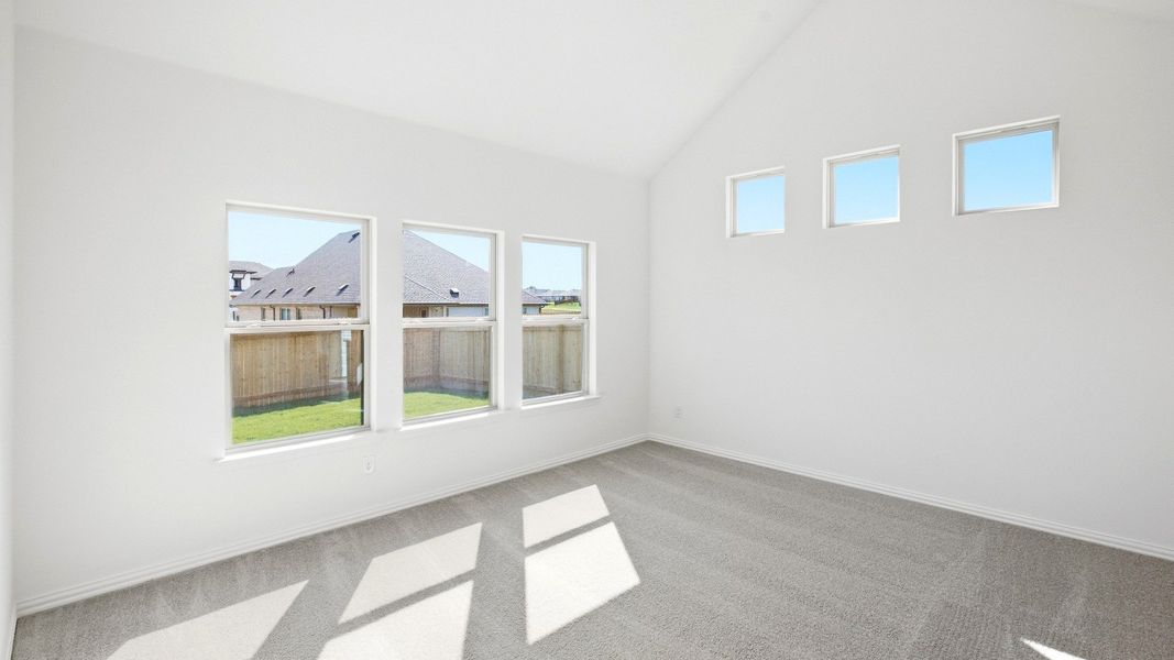 Furnished interior view inside a new home in Carillon, Manor (Image 6).