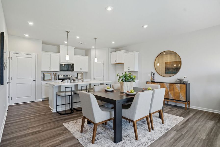 Representative furnished interior of a home built from the Grifton by Mattamy Homes in The Townes at Westfall, Gastonia (Image 14).