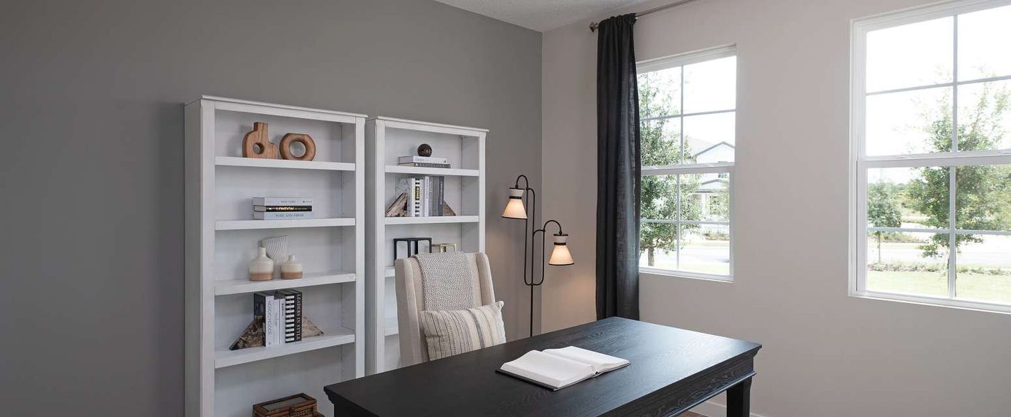 Representative furnished interior of a home built from the Taborfield by Ashton Woods in Ellington Classical, St. Cloud (Image 3).