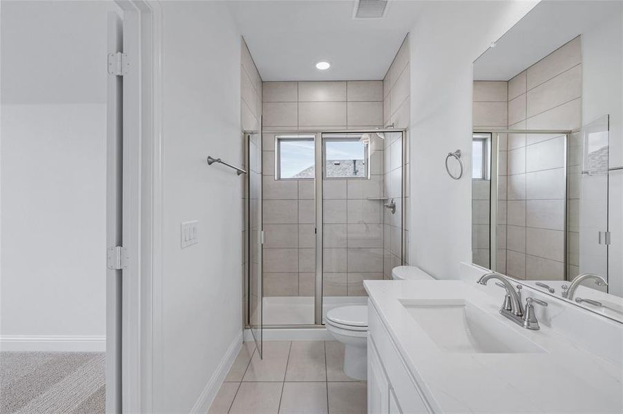 Furnished interior view inside a new home in Stone River Glen, Royse City (Image 8). Furnished interior view inside a new home in Stone River Glen, Royse City (Image 8).