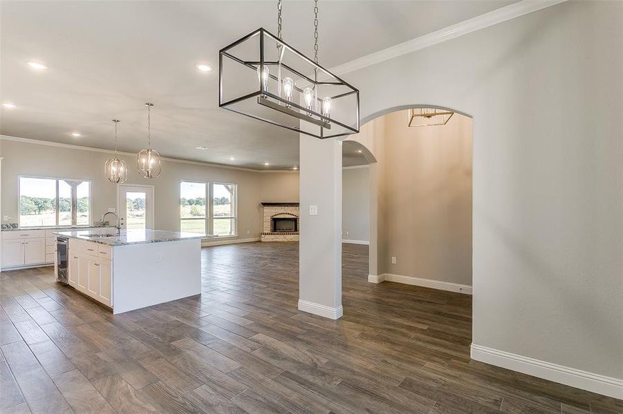 Spacious, unfurnished interior of a new home in , Springtown (Image 31).