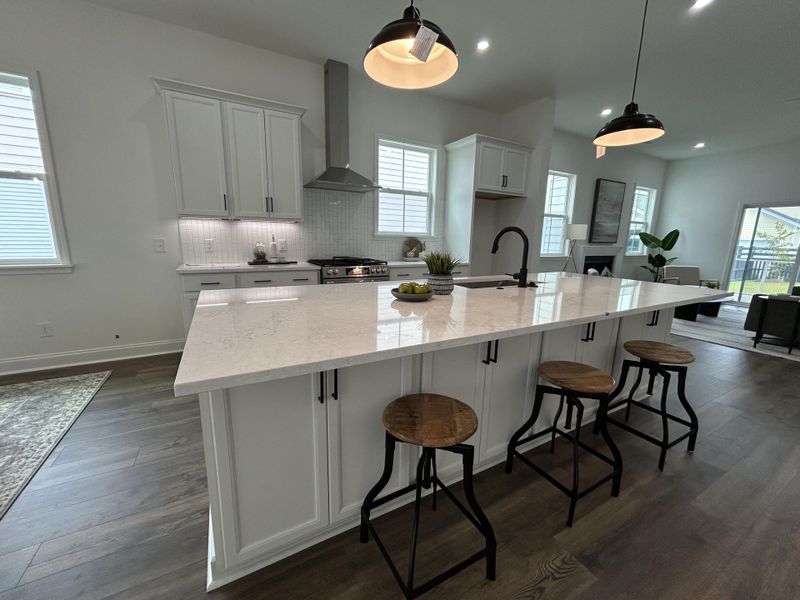 Furnished interior view inside a new home in , Summerville (Image 10).
