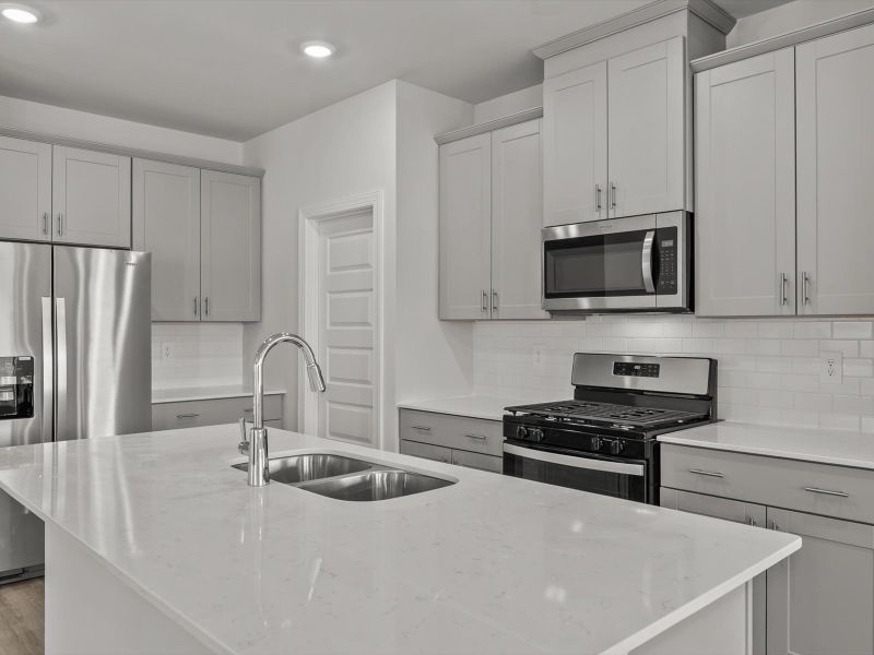 Furnished interior view inside a new home in Vickery Station, Woodruff (Image 6).