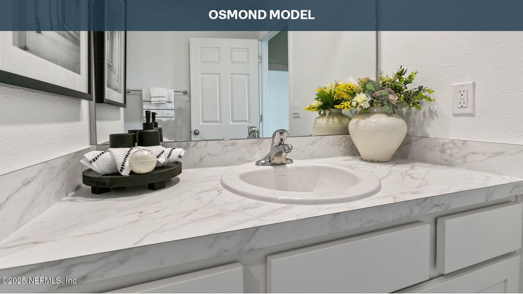 Close-up of interior finishes inside a home in Cordera Townhomes, St. Augustine (Image 16).