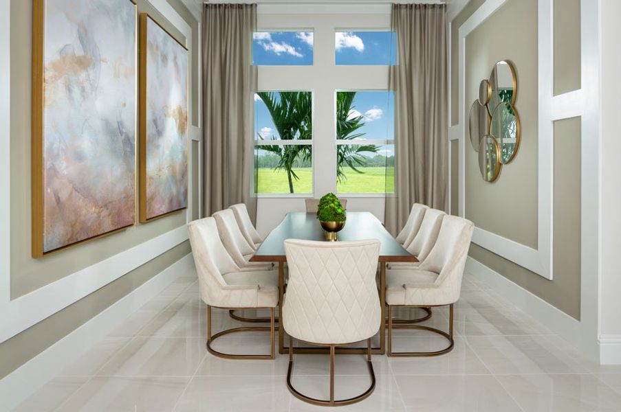 Furnished interior view inside a new home in Westlake, Westlake (Image 5).