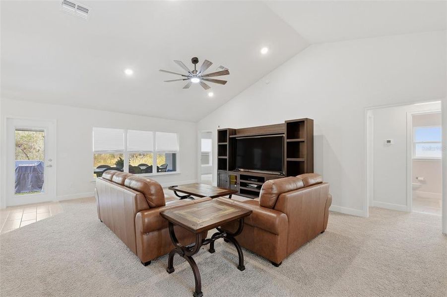 Furnished interior view inside a new home in Royal Highlands, Weeki Wachee (Image 20).