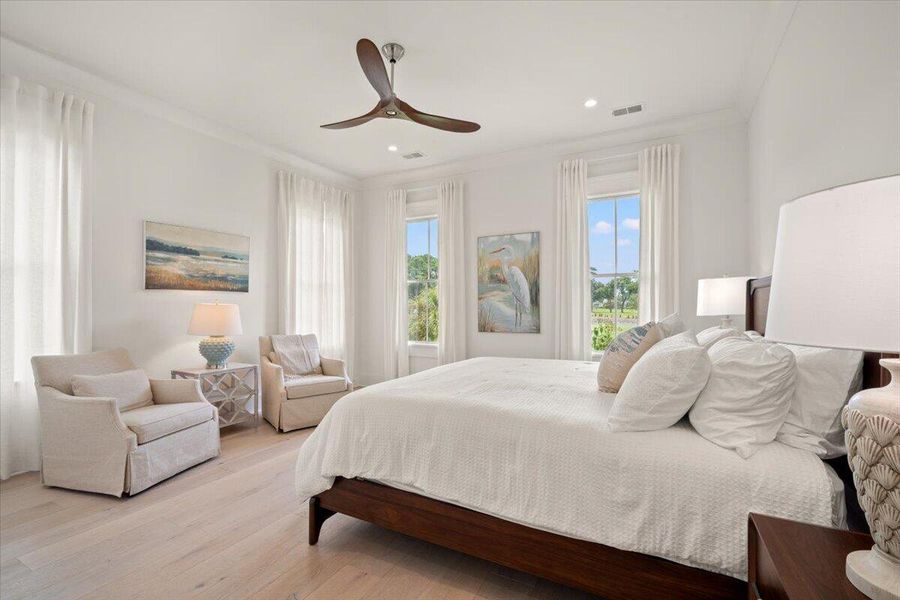 Furnished interior view inside a new home in , Johns Island (Image 6).