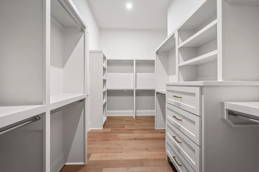 The Rutledge D Primary Suite Bedroom Closet