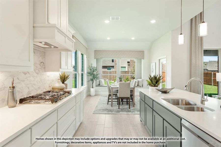 Furnished interior view inside a new home in Devonshire, Forney (Image 7).