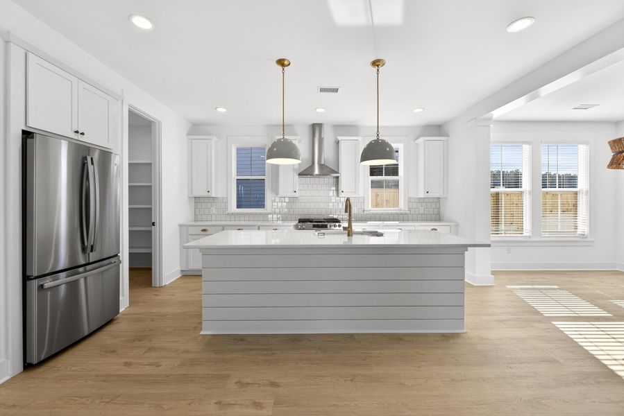 Furnished interior view inside a new home in , Summerville (Image 11).