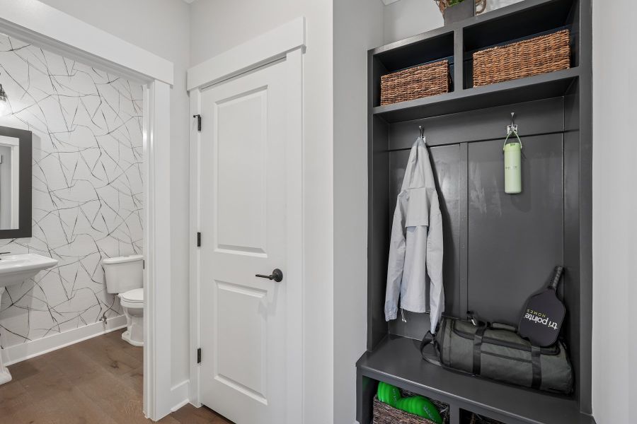 Representative furnished interior of a home built from the Wilson by Tri Pointe Homes in The Townes at NoVi, Pittsboro (Image 21).