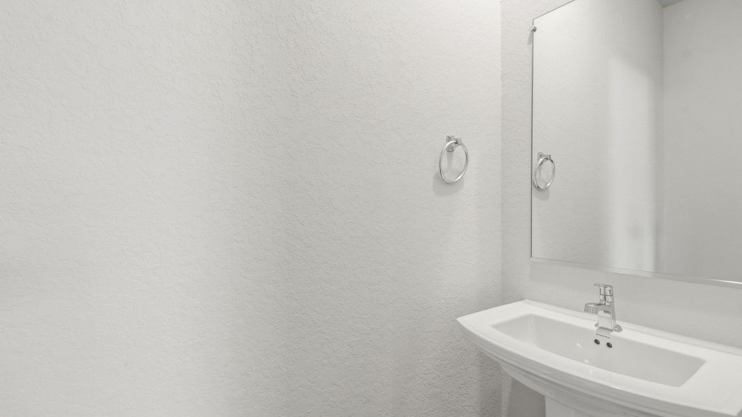 Secondary bathroom